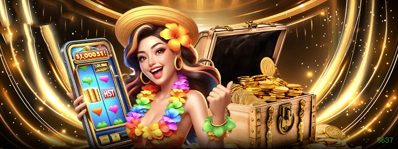 Imagem promocional dos jogos de lottery da 5637